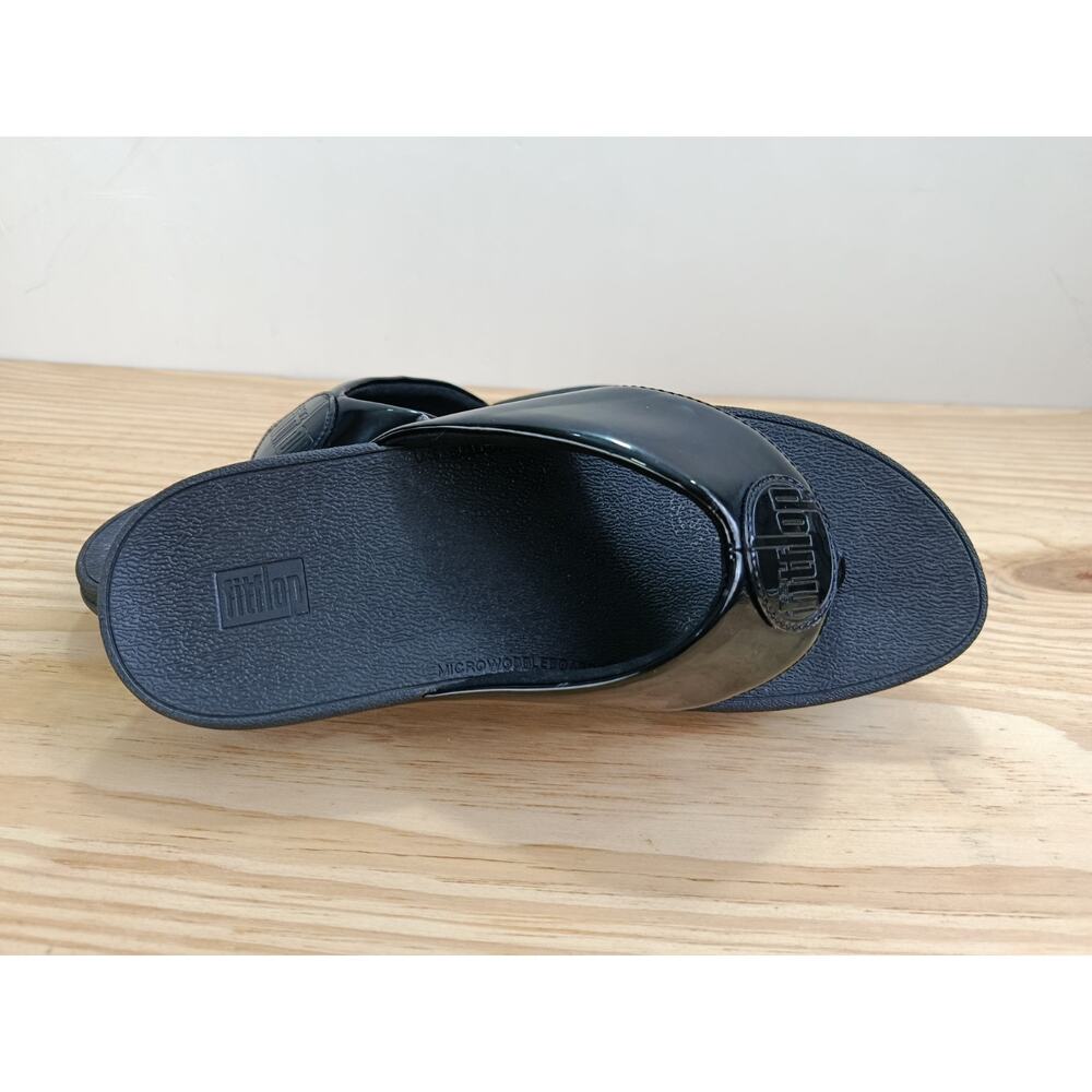 Women’s FitFlop Black Thong Sandals. Size 7 US Women - Picture 5 of 9